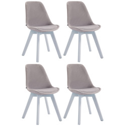 Lot de 4 chaises visiteurs...