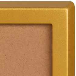 Miroir Benicia 150x50 cm finition or brillant