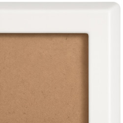 Miroir Benicia 140x40 cm blanc mat