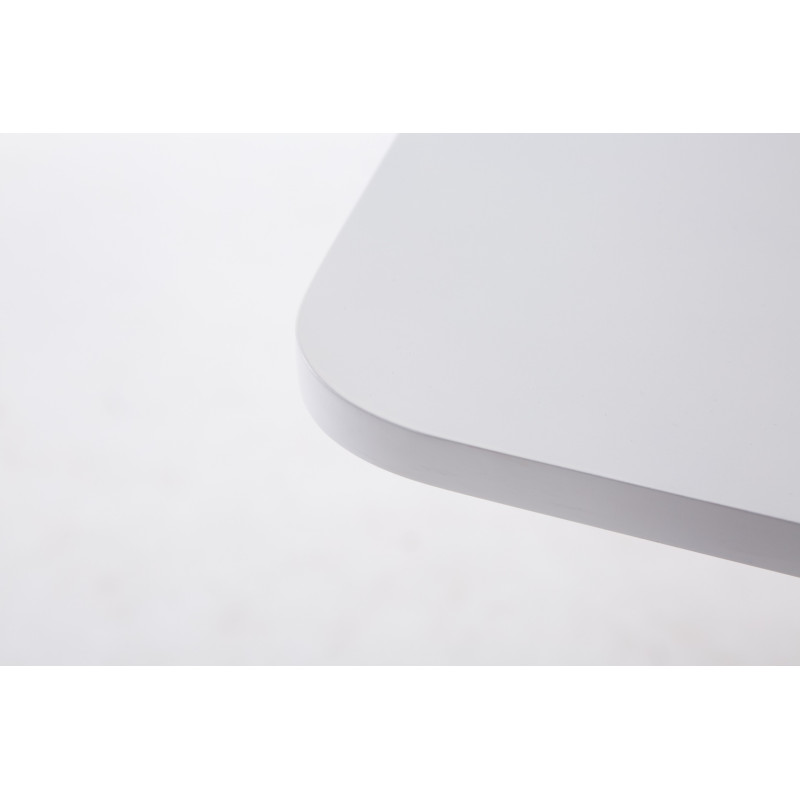 Mesa alta cuadrada Blanco