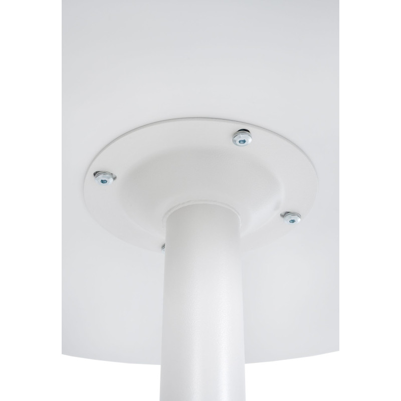 Tavolino rotondo bianco/bianco