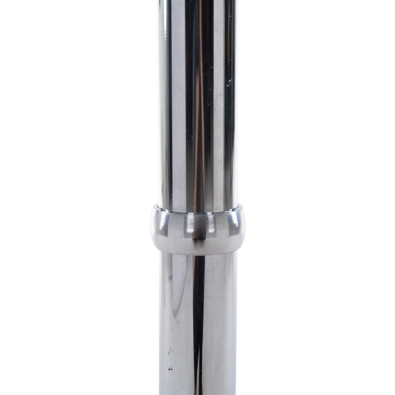 Set di 2 tavoli da bar rotondi nero