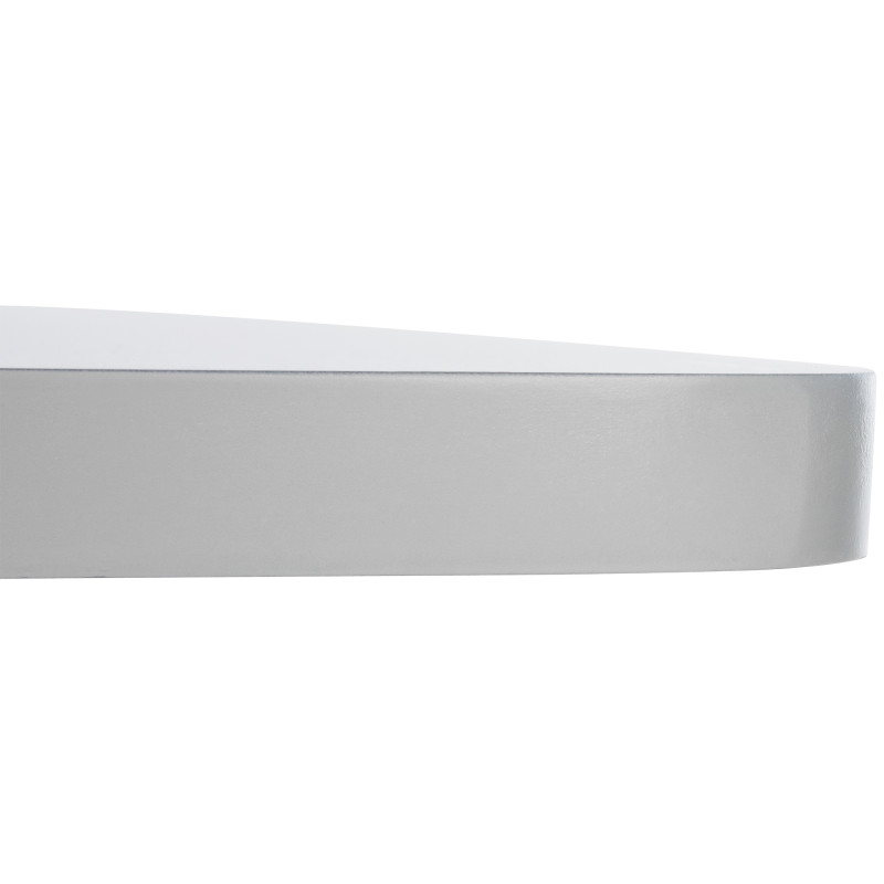 Mesa alta cuadrada Blanco/blanco