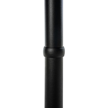 Mesa alta cuadrada Negro/negro