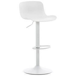 Ensemble de 2 tables de bar blanches Medora