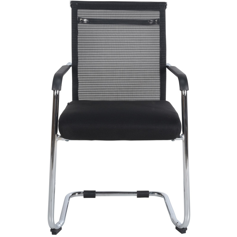 Chaise visiteur Denny | chrome