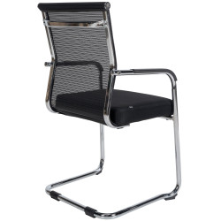 Chaise visiteur Denny | chrome