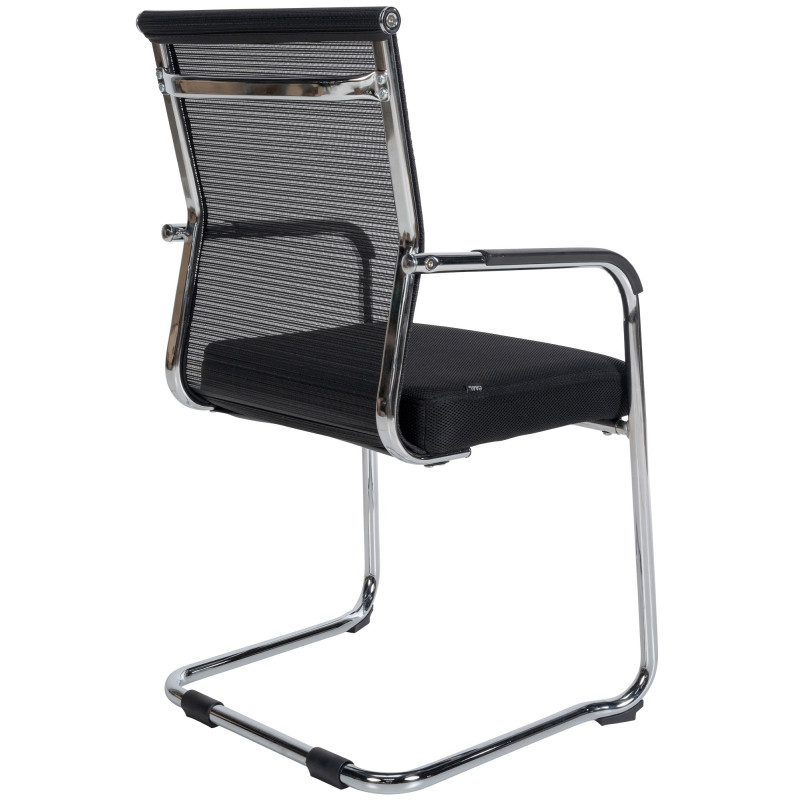 Chaise visiteur Denny | chrome