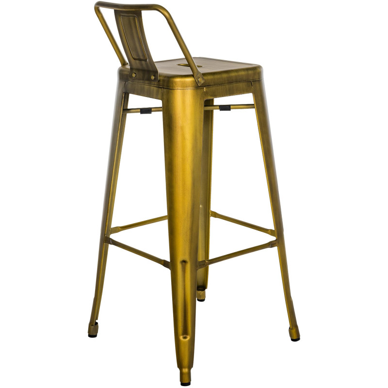Ensemble de 4 tabourets de bar Mason or