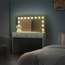 Coiffeuse blanche Nettie