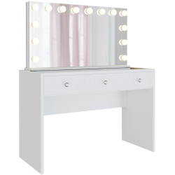 Coiffeuse blanche Nettie