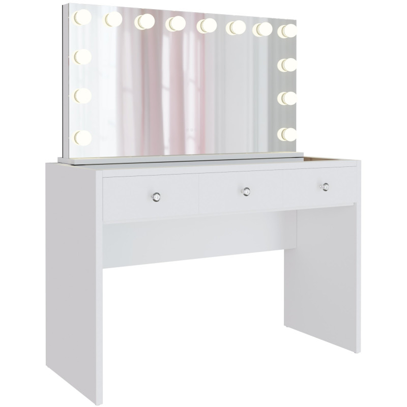 Coiffeuse blanche Nettie