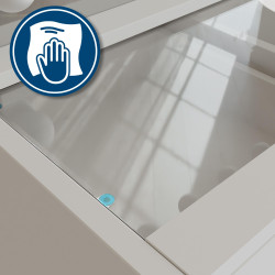 Coiffeuse blanche Nettie