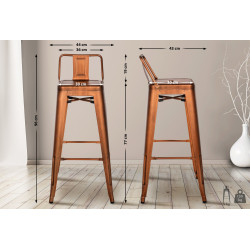Ensemble de 4 tabourets de...