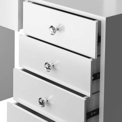 Coiffeuse blanche Attalla