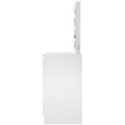 Coiffeuse blanche Duffy