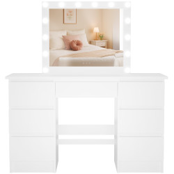 Coiffeuse blanche Duffy