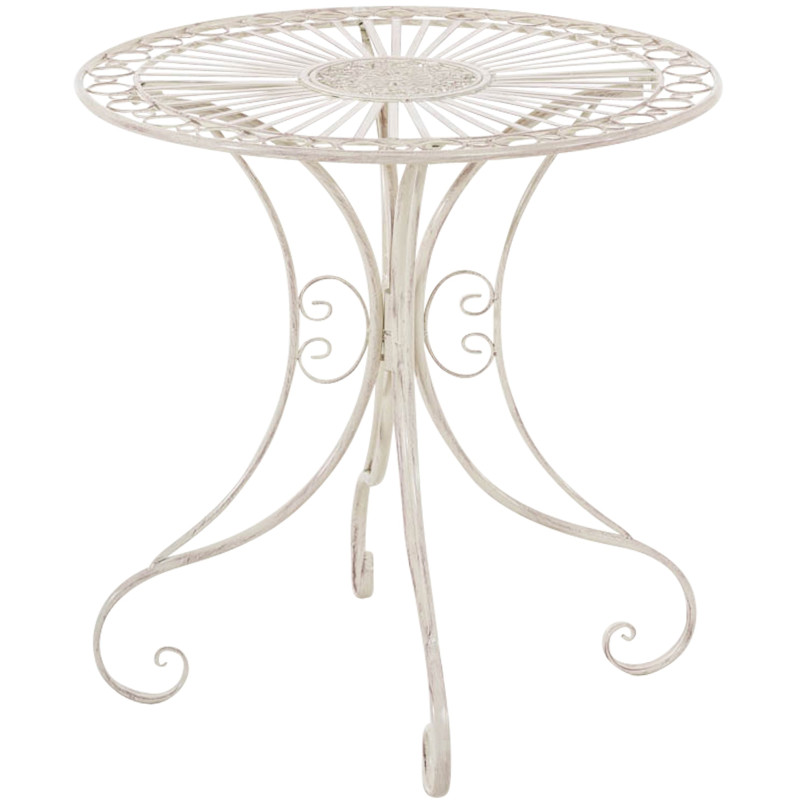 Mesa de Jardín Hari Crema antiguo