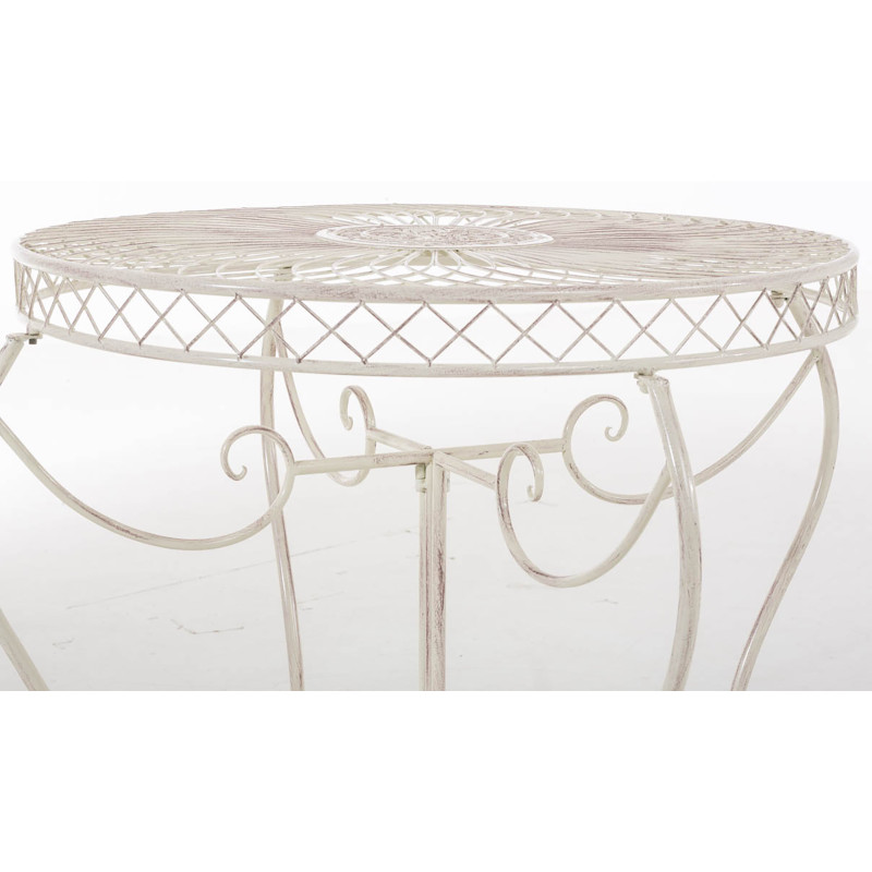 Table Sheela, crème antique
