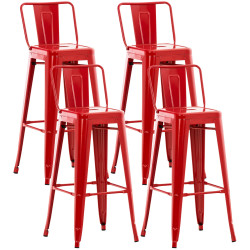 Ensemble de 4 tabourets de...
