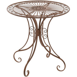 Mesa de Jardín Hari Marrón antiguo