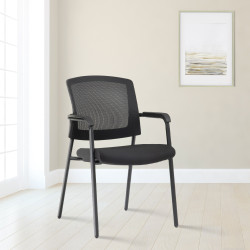 Chaise visiteur Volga | noir