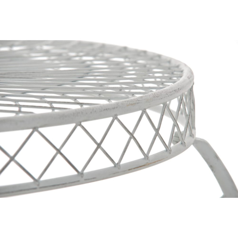 Mesa de exterior Sheela Blanco antiguo