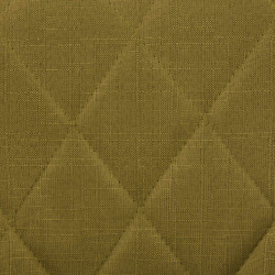 Tabouret de bar Lazio tissu noir vert