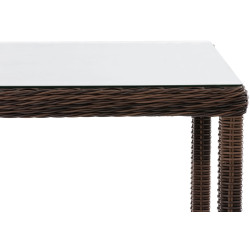 Table Alia 5 mm brun moucheté