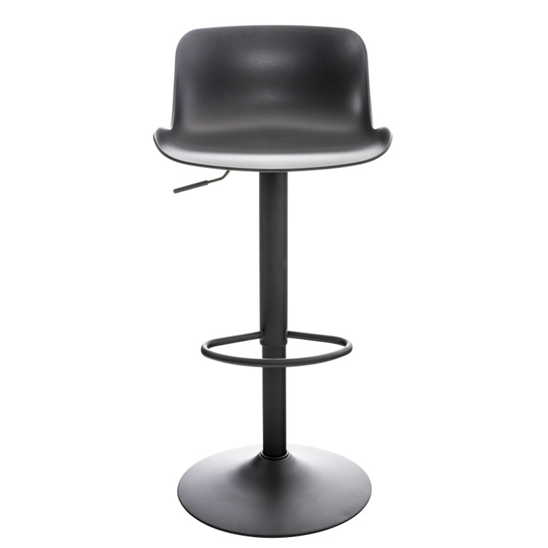 Lot de 2 tabourets de bar Almada noir