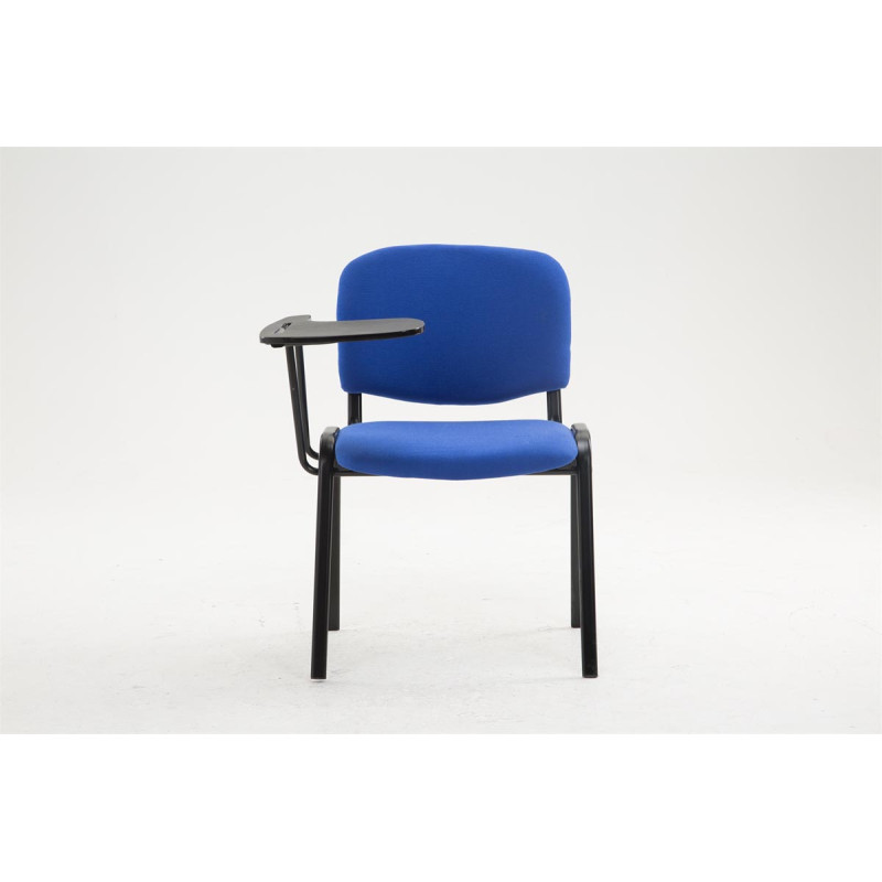 Fauteuil Ken avec table pliante, tissu bleu