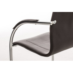 Chaise visiteur Melina | brun