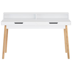 Bureau Eaton 140 cm blanc