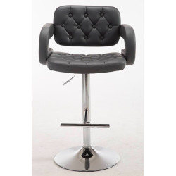Lot de 2 tabourets de bar Dublin C gris