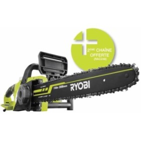 Tronçonneuse électrique 1900W RYOBI RCS1935B2C - Guide 35 cm + 2 chaines