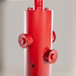 Table haute Ruhr rouge