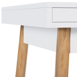 Bureau Porto 110 cm V2 blanc