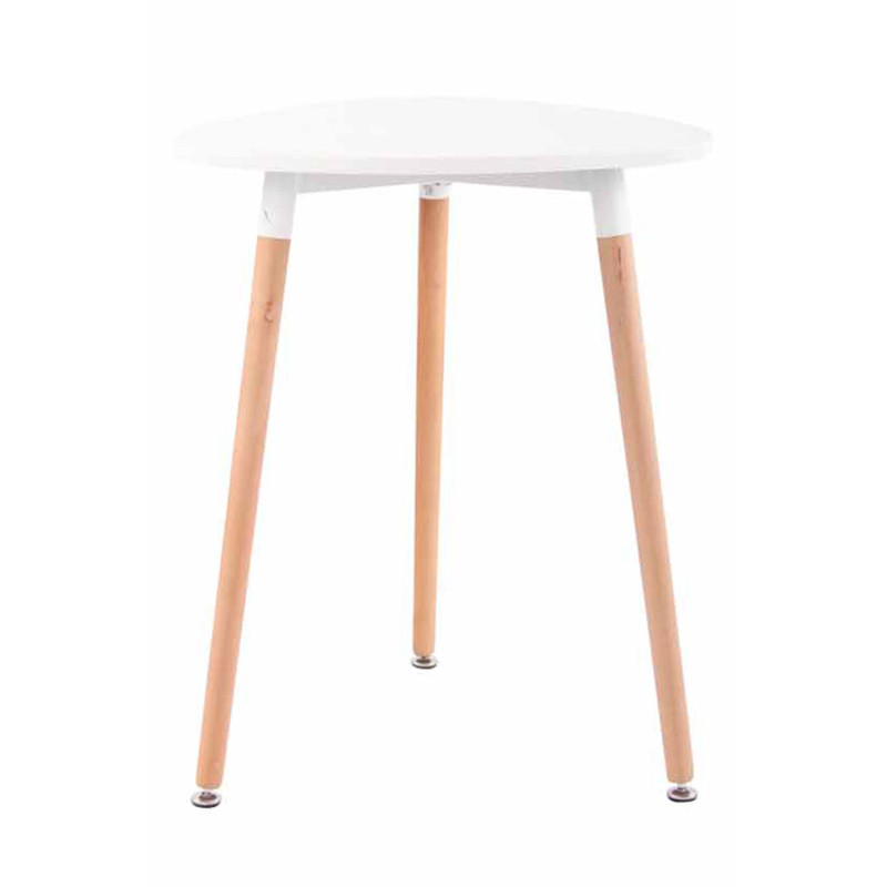 Table Abenra 60 Natura blanche
