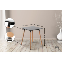 Table Viborg 60 Natura noire