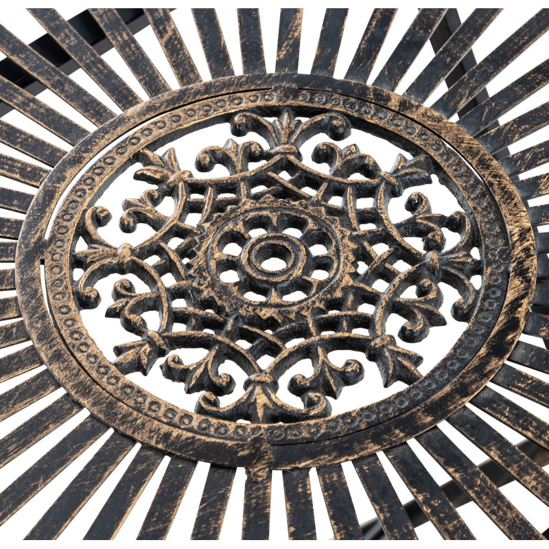 Table Tegal en bronze