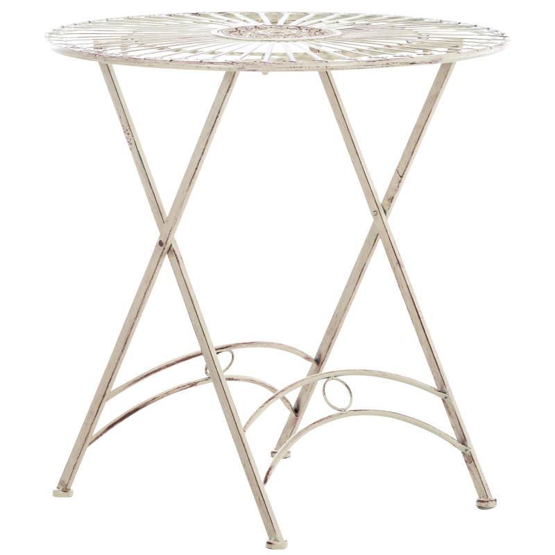 Table Tegal, cr?me antique