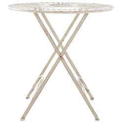 Table Tegal, cr?me antique