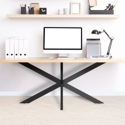 Patas de mesa Biloxi metálicas L,Negro