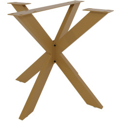 Pieds de table Biloxi S dorés