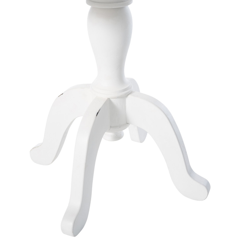 Table d'appoint Goa 50 naturelle/blanche