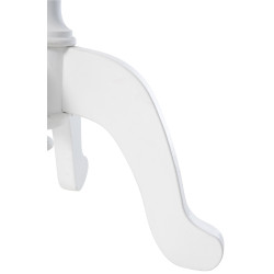 Table d'appoint Goa 50 naturelle/blanche