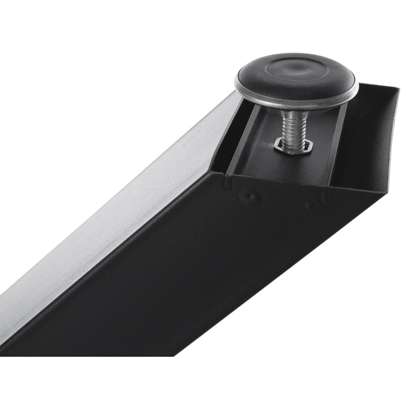 2 pieds de table Swift L noirs