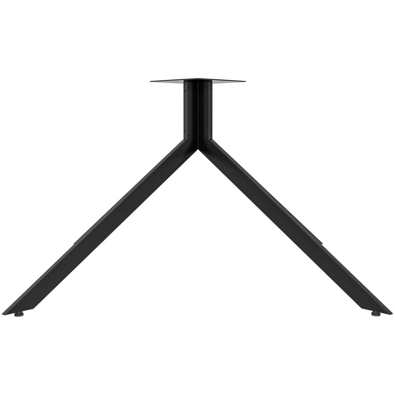 Pieds de table Ladera noirs