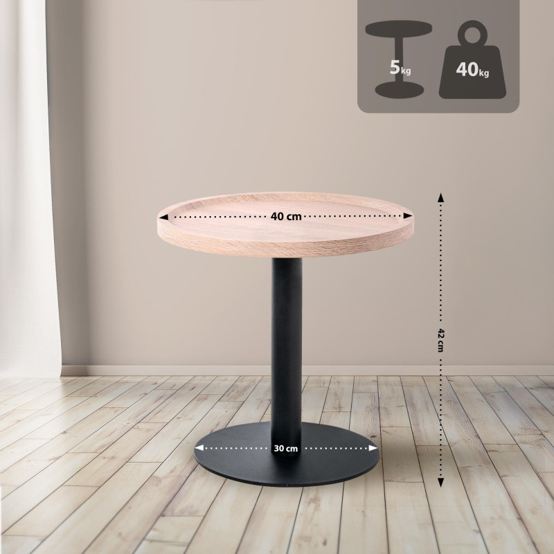 Table d'appoint Aspen M, ch?ne