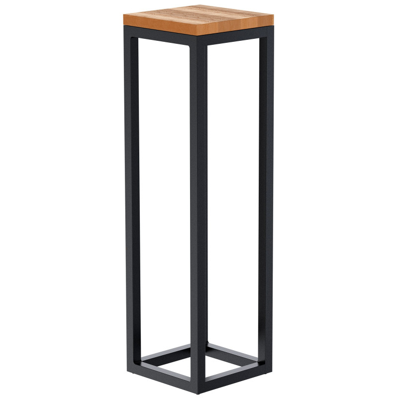 Table d'appoint Manteo 20x20x70 cm chêne